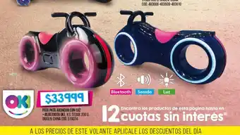 Coto Pata Pata Andador Con Luz +Bluetooth oki oferta