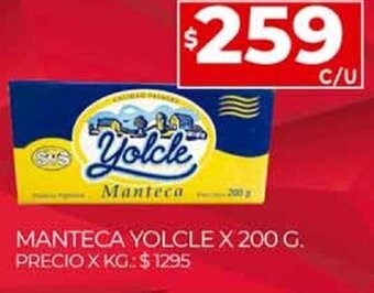 Supermercados DIA Manteca Yolcle oferta