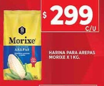 Supermercados DIA Morixe Harina Para Arepas oferta