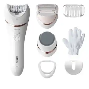Depiladora philips serie 8000 wet&dry bre730/00