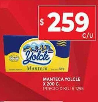 Supermercados DIA Manteca Yolcle oferta