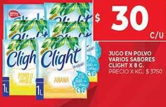 Supermercados DIA Clight Jugo En Polvo Varios sabores oferta