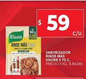 Supermercados DIA Knorr Saborizador Rinde Más oferta
