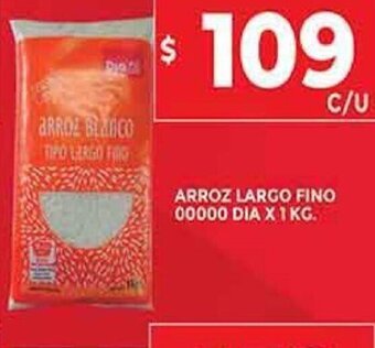 Supermercados DIA Arroz Largo Fino oferta