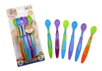 Creciendo Set de 6 practi-cucharas de colores - baby innovation oferta
