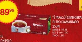 Supermercados Todo Té taragüí s ensobrar filtro diamantado oferta