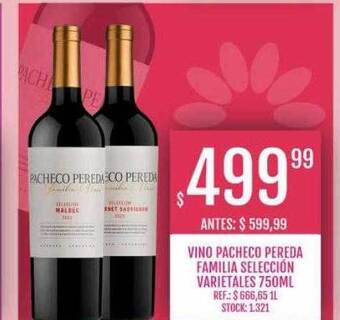 Supermercados Todo Vino pacheco pereda familia selección varietales oferta
