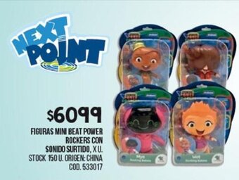 Coto Figuras Mini Beat Power Rockers Con Sonido Surtido oferta