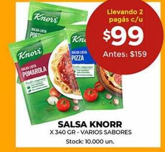 Super MAMI Salsa knorr oferta