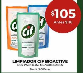 Super MAMI Limpiador cif bioactive oferta
