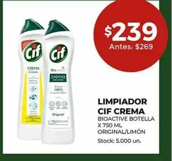 Super MAMI Limpiador cif crema oferta
