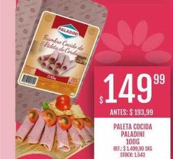 Supermercados Todo Paleta cocida paladini oferta