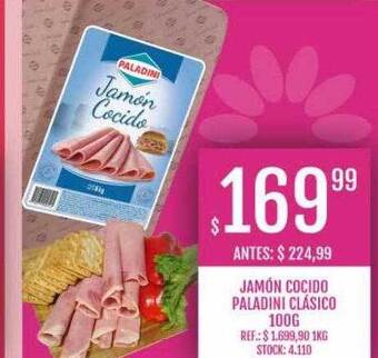 Supermercados Todo Jamón cocido paladini clásico oferta