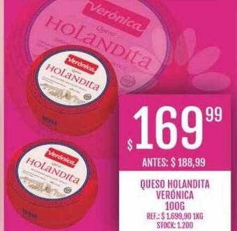 Supermercados Todo Queso holandita verónica oferta