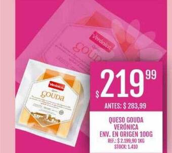 Supermercados Todo Queso gouda verónica env en origen oferta