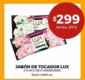 Super MAMI Jabón de tocador lux oferta