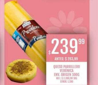 Supermercados Todo Queso parrillero verónica env origen oferta