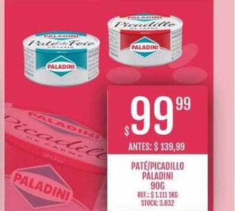 Supermercados Todo Paté picadillo paladini oferta