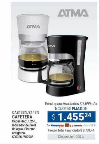 Cooperativa Obrera Cafetera atma oferta