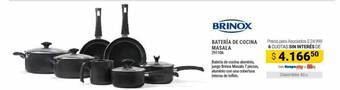 Cooperativa Obrera Brinox batería de cocina masala oferta