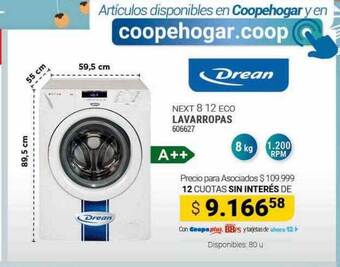 Cooperativa Obrera Lavarropas drean oferta