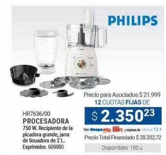 Cooperativa Obrera Procesadora philips oferta