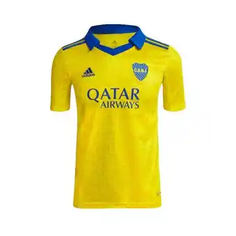 Camiseta adidas boca juniors 22 futbol amll/mno niño