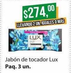 Supermercados Damesco Jabón de tocador lux oferta