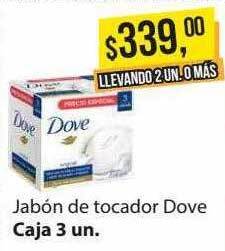 Supermercados Damesco Jabón de tocador dove oferta