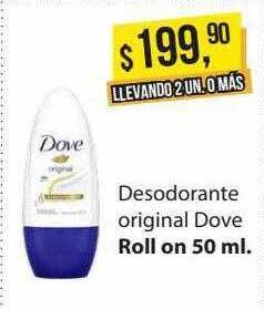 Supermercados Damesco Desodorante original dove oferta