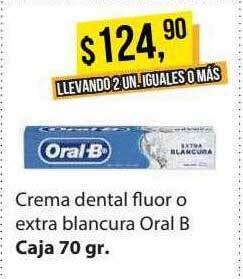 Supermercados Damesco Crema dental fluor o extra blancura oral b oferta