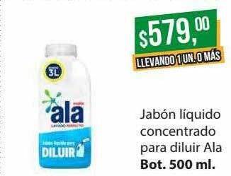 Supermercados Damesco Jabón líquido concentrado para diluir ala oferta