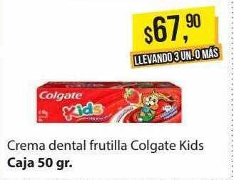Supermercados Damesco Crema dental frutilla colgate kids oferta