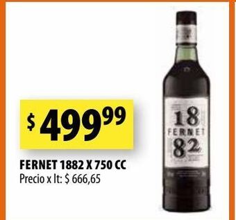 Punto Mayorista Fernet 1882 x 750 cc oferta