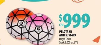 Punto Mayorista Pelota n1 oferta