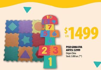 Punto Mayorista Piso goma eva oferta