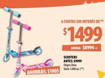 Punto Mayorista Scooters oferta