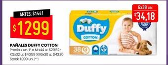 Changomas Pañales duffy cotton oferta