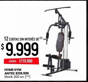 Changomas Home gym oferta