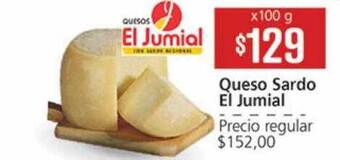 Supermercados Aiello Queso sardo el jumial oferta