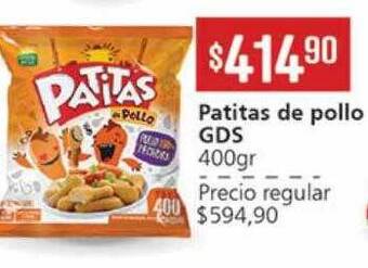 Supermercados Aiello Patitas de pollo gds oferta