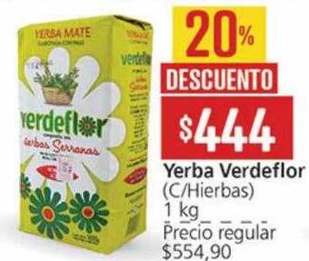 Supermercados Aiello Yerba verdeflor oferta