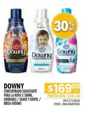 Pigmento Downy Concentrado Suavizante Para La Ropa Adorable Suave Y Gentil Brisa Verano oferta