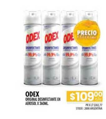 Odex Original Desinfectante En Aerosol