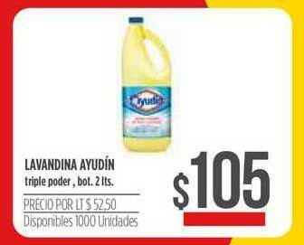 Supermercados Vea Lavandina Ayudín 2lts oferta