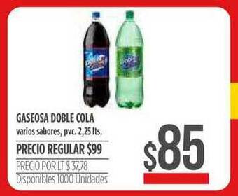 Supermercados Vea Gaseosa Doble Cola oferta