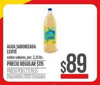 Supermercados Vea Agua Saborizada Levité 2,25lts oferta