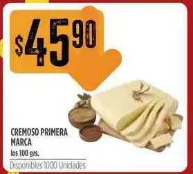 Supermercados Vea Cremoso Primera Marca 100grs oferta