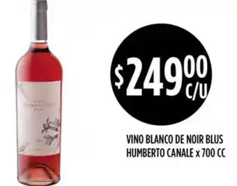 Supermercados Toledo Vino Blanco De Noir Blus Humberto Canale x 700cc oferta