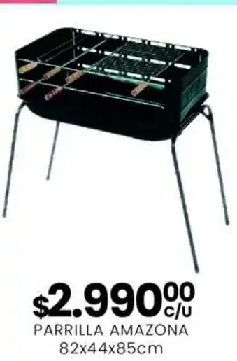 Supermercados Toledo Parrilla Amazona 82x44x85cm oferta